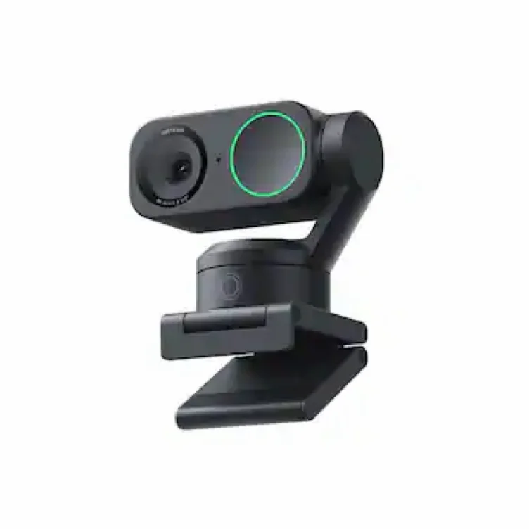 Insta360 - Link 2 PTZ 4K Webcam for Conferencing, Gaming & Streaming, 1/2" Sensor, AI Tracking, works w/ Zoom, Teams, Twitch & more - Black