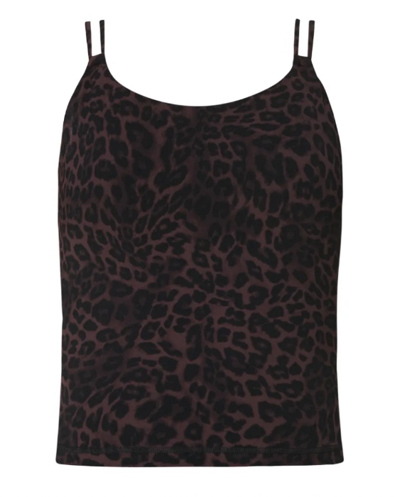 Sweaty Betty leopard-print top