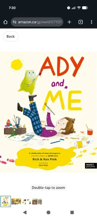 Children's book about ADHD