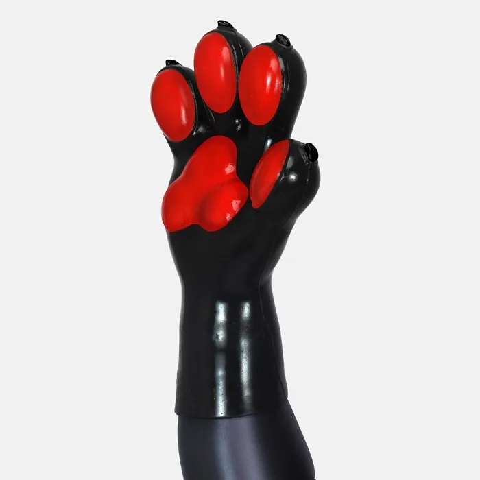4-Finger Silicone Paw Gloves – Colored – G-Pawz