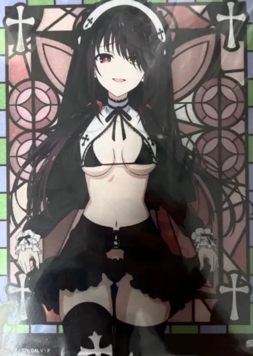 Kurumi Tokisaki Nun Cosplay