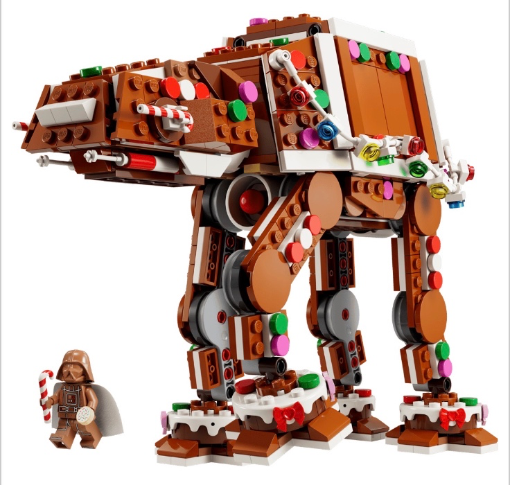 Lego Gingerbread AT-AT