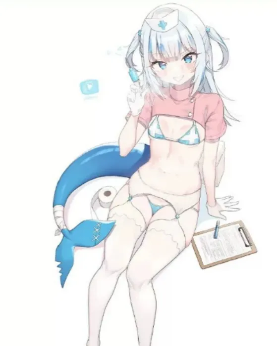 Gawr Gura Doujin Cosplay