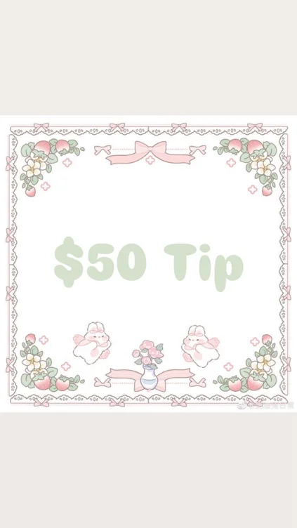 $50 tip