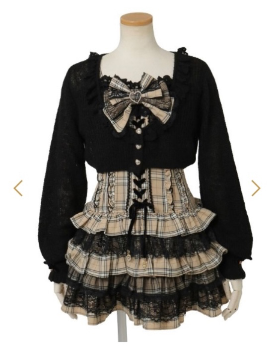 Liz Lisa Brown/Black Set