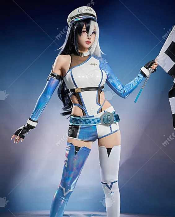Race Queen Luna Snow Cosplay + wig
