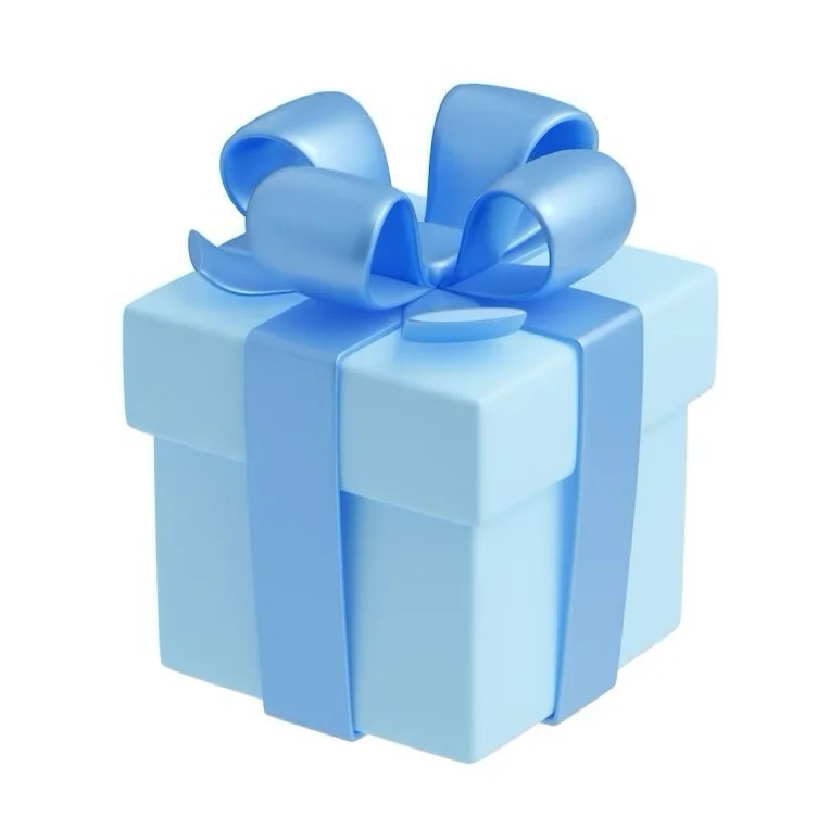 Blue gift