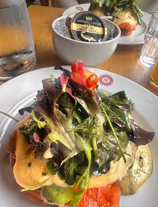 Eggs Benedict Caviar