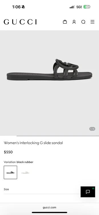 Gucci sandles