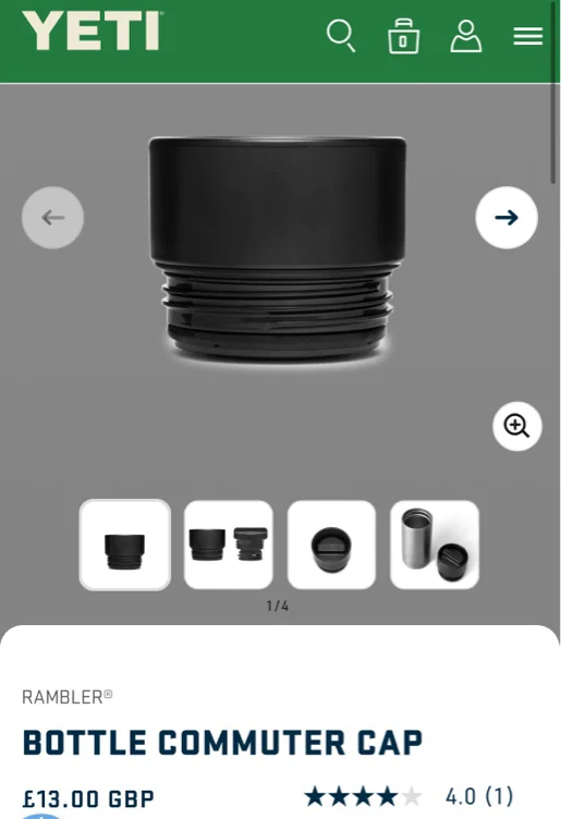 Hot drink bottle Lid