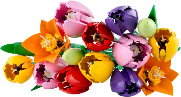 Lego tulips 