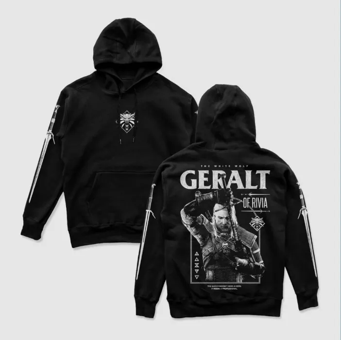 The Witcher Anniversary - Geralt Hoodie | Medium
