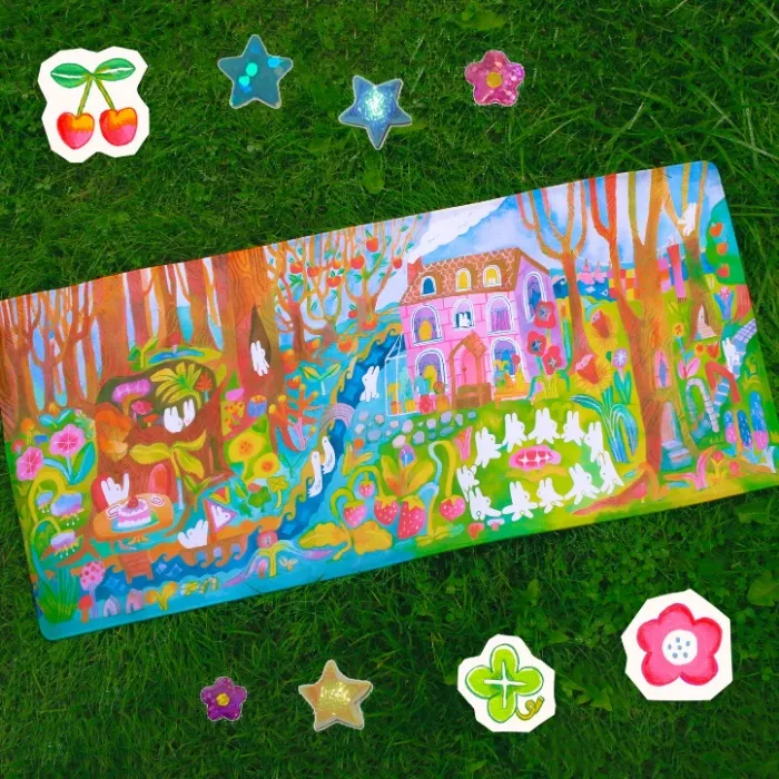 Magic Forest Desk Mat