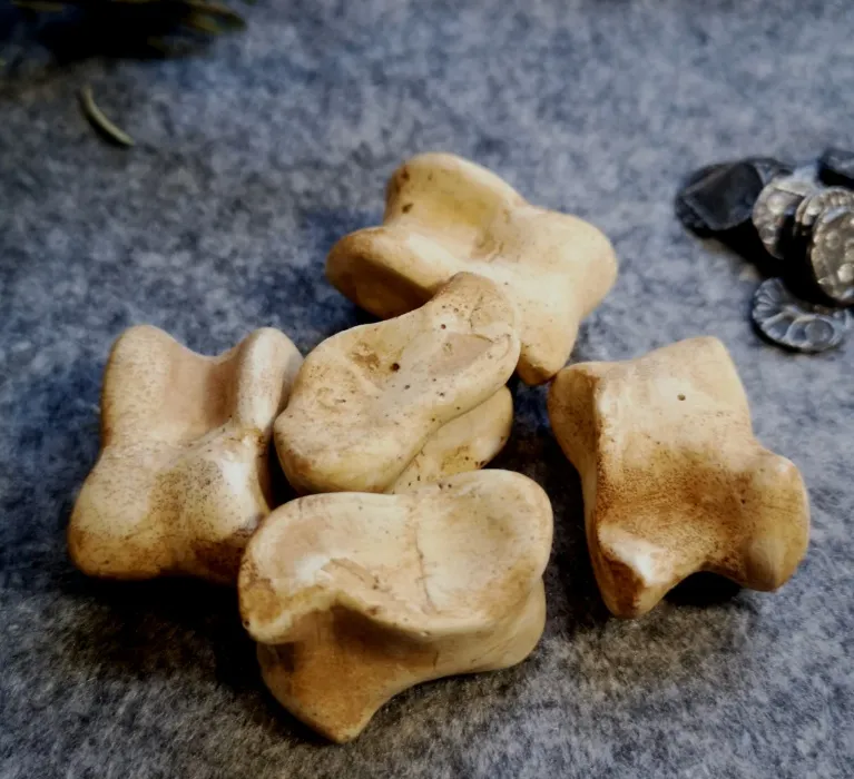 Replica Knucklebones (nerd alert!!) + shipping