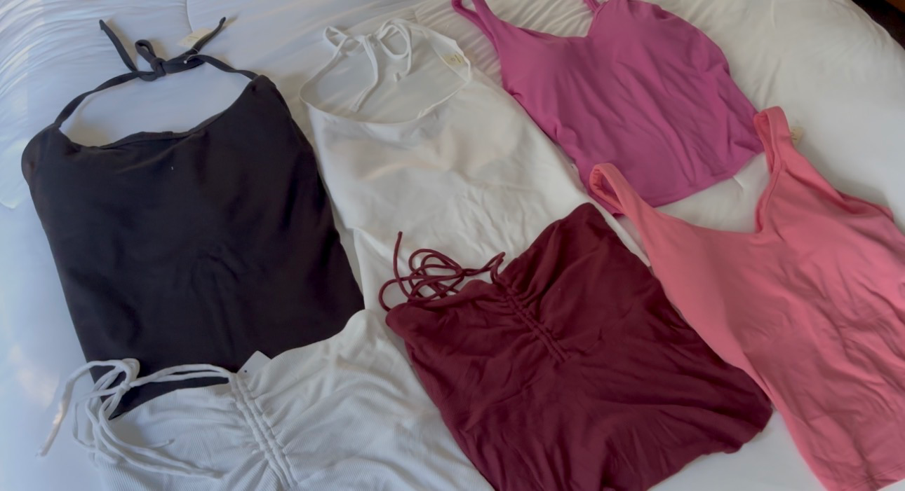 new workout tops 