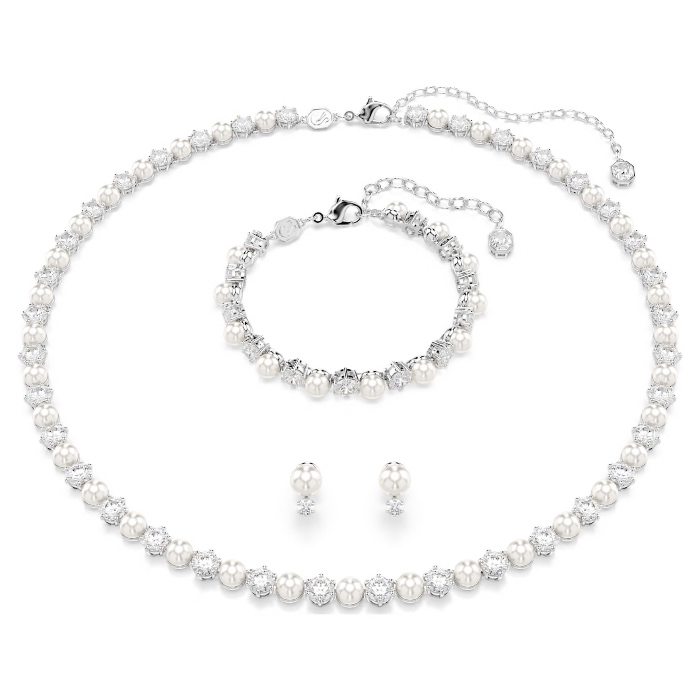 Swarovski Matrix set (necklace, earnings, necklace)