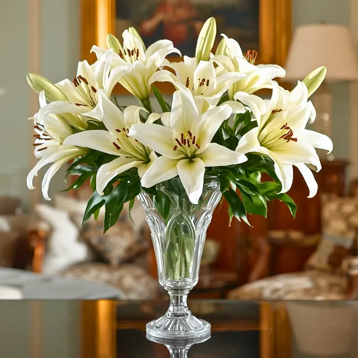 Casablanca Lilies for Throne Room