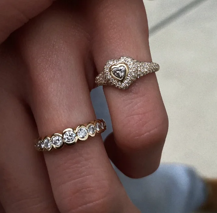 Heart Pinky Ring