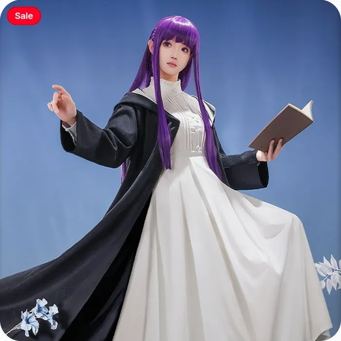【Nekocos】Anime Cosplay Fer-n Cosplay Costume Premium Edition | In Stock - Full Set / M
