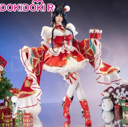 Ahri - Christmas dress