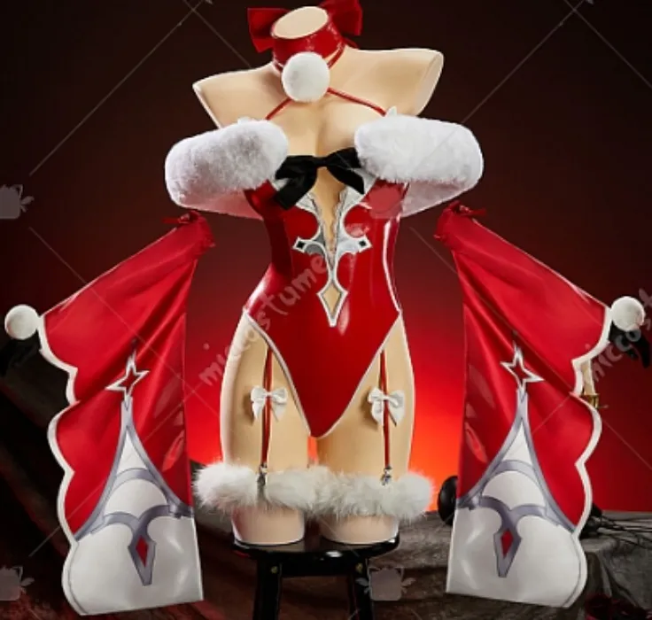 2b - Christmas outfit (red)