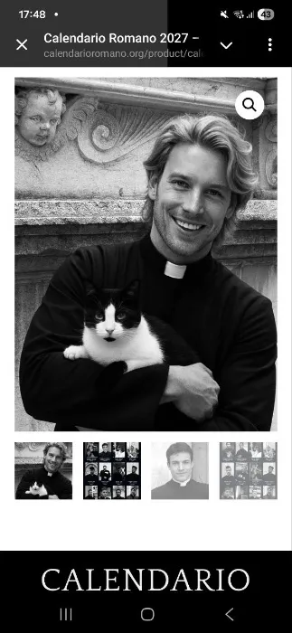 Calendario of Hot Popes 2027