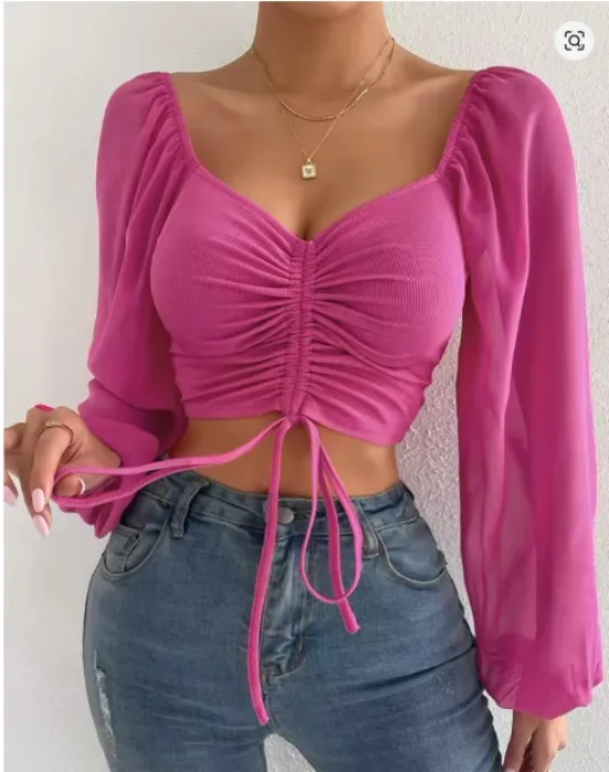 Pink Corp Top Shirt