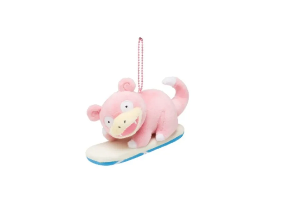 Keychain Plush Slowpoke Pokemon Surf