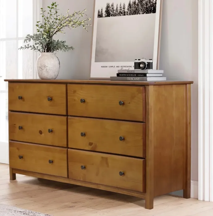 Shaker 6-Drawer Dresser