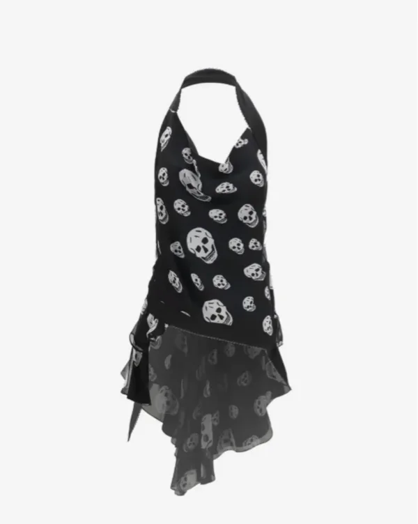 Alexander Mcqueen Skull Print Blouse
