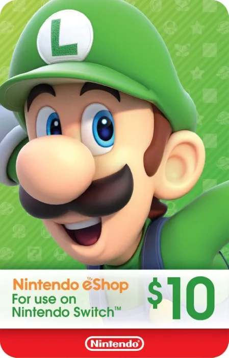 $10 Nintendo eShop Gift Card