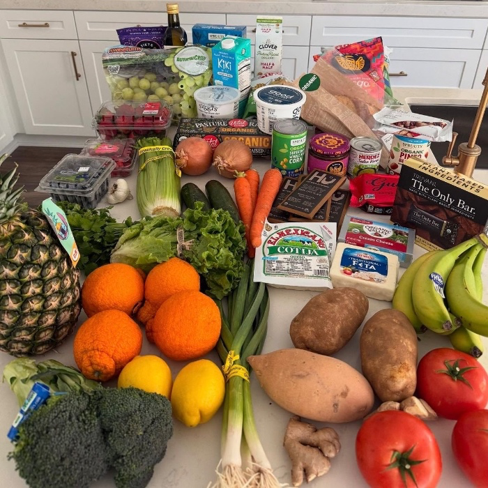 Princess' groceries