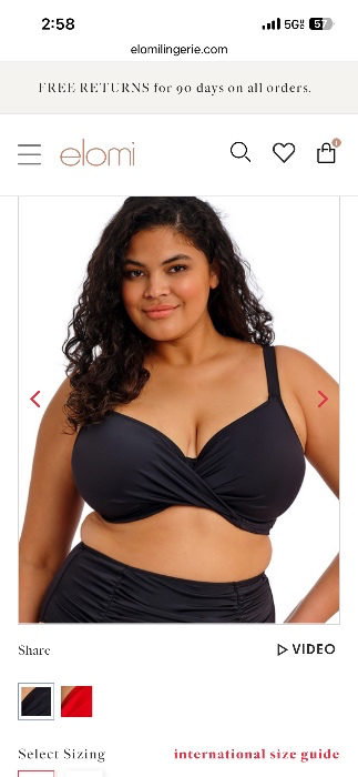 Elomni bikini top 