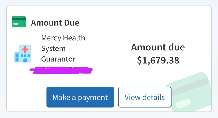 Medical bills