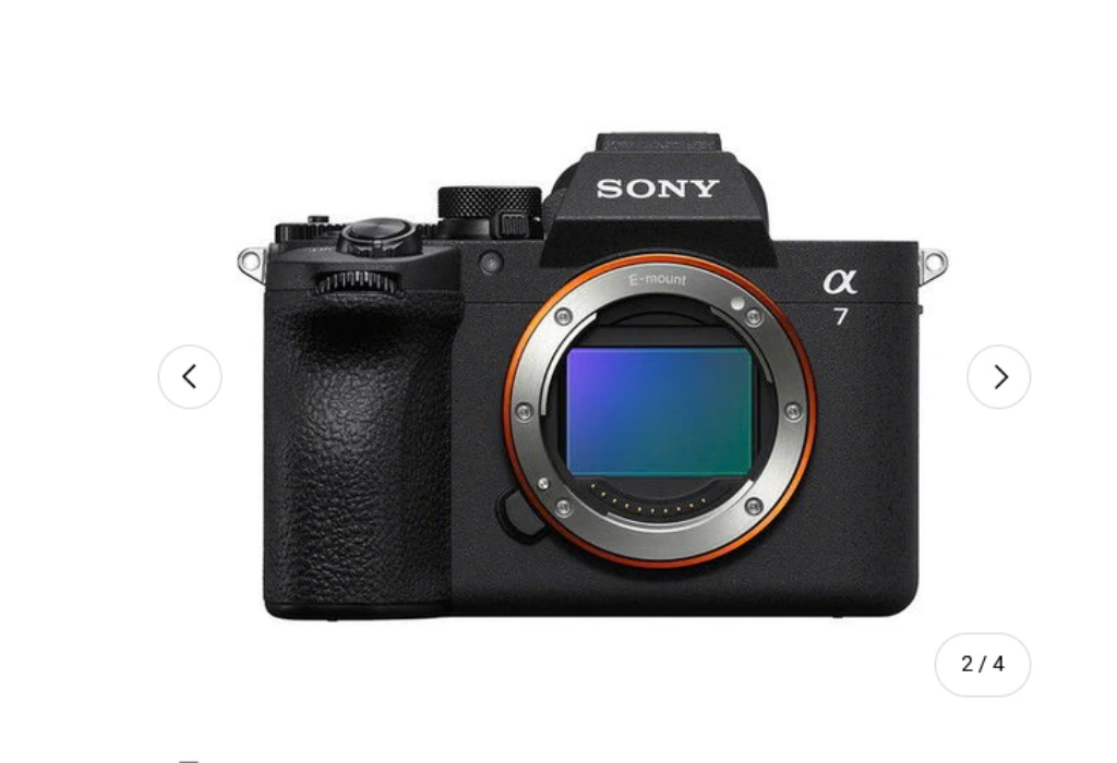  Sony A7 V Body Mirrorless 33mp video 4K 120p 