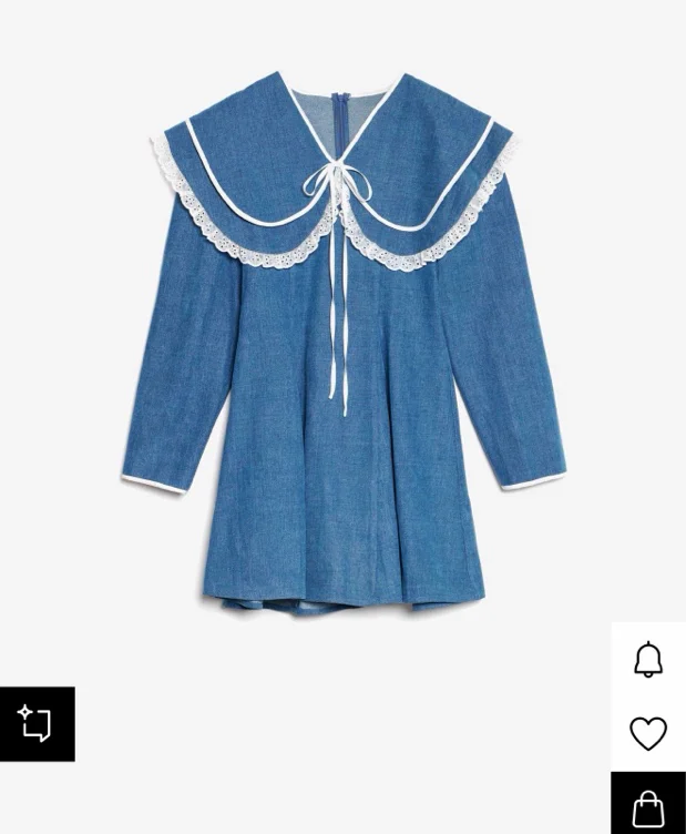 Blue Denim Dress