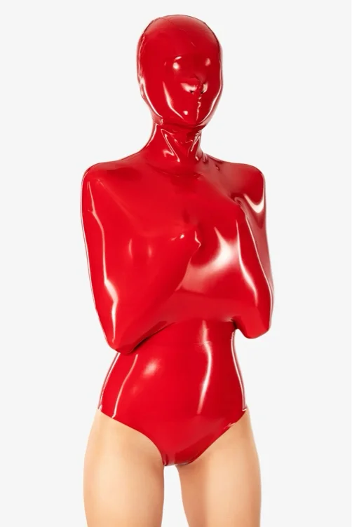 Latex Bodysuit with Mask