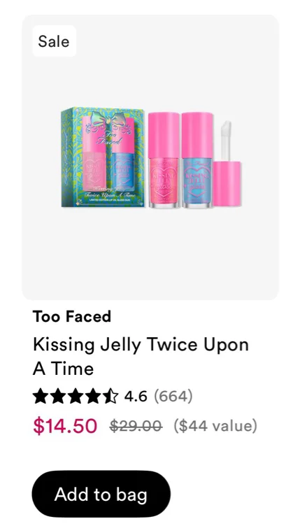 Too Faced Jelly Lips Twice Upon A Time 