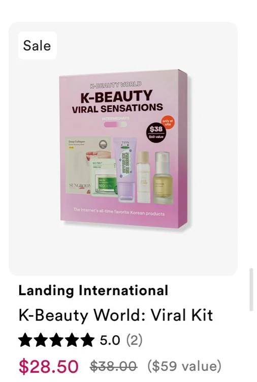 K-Beauty Viral Sensations Skin Care