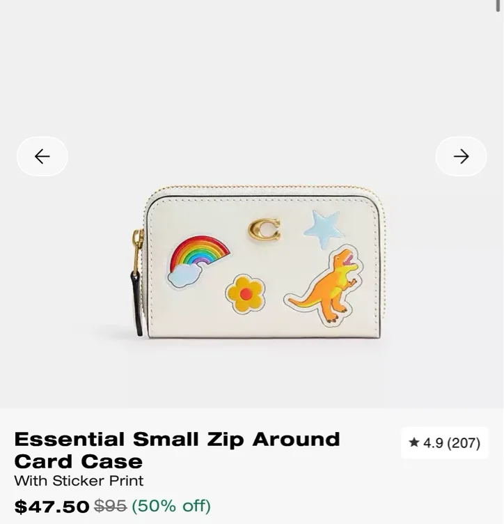 Essential Zip Card Case 