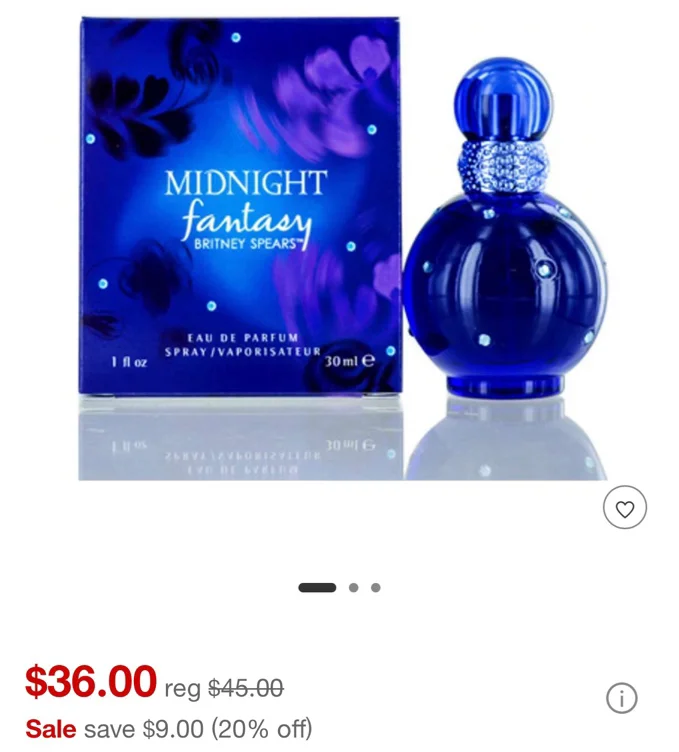 Britney Spears Fantasy Midnight Perfume
