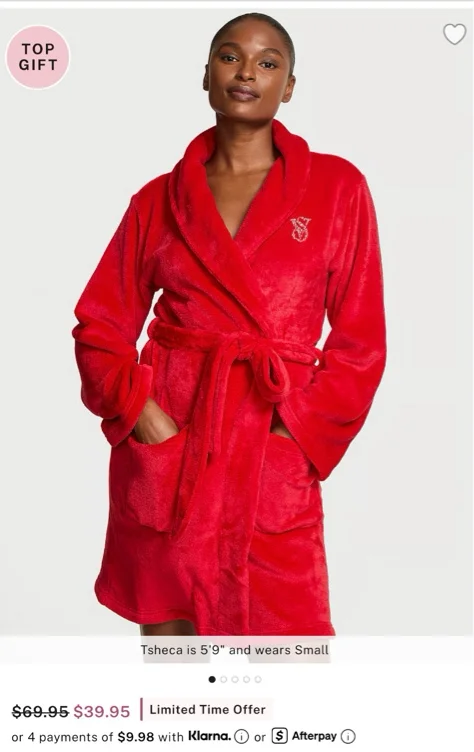 Victoria Secret Bath Robe 