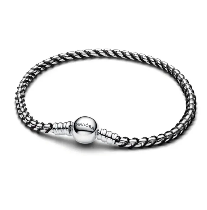 Black and Silver Pandora Bracelet 