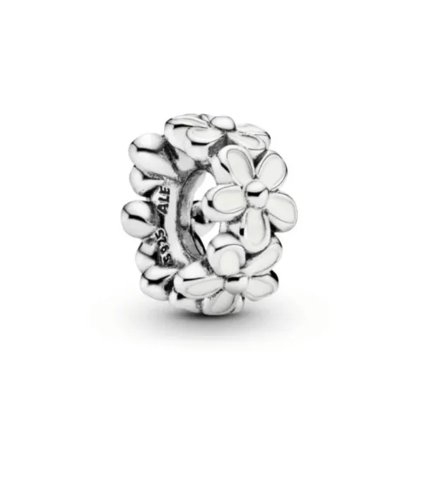 Floral Separator Pandora Bracelet Charm 