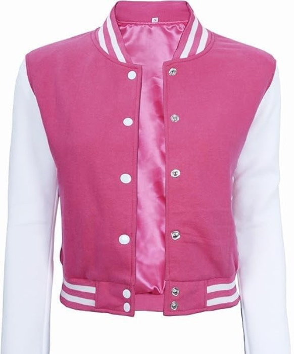 Cropped Varsity Jacket