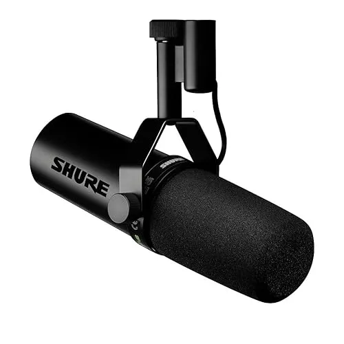 Shure SM7B Dynamic Microphone with MVX2U Interface