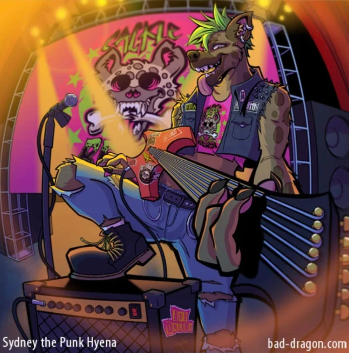 Sydney the Punk Hyena®