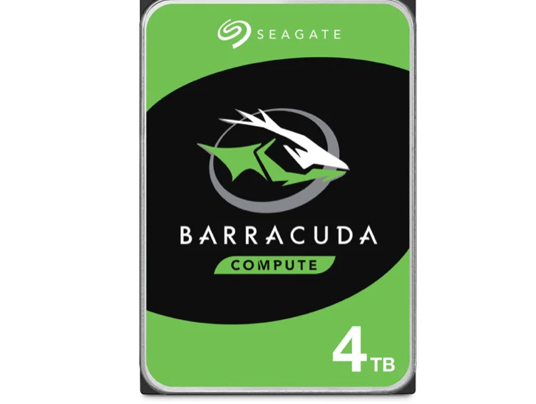 Seagate 4TB BarraCuda SATA III 3.5" 5400 rpm Internal HDD (OEM Packaging)