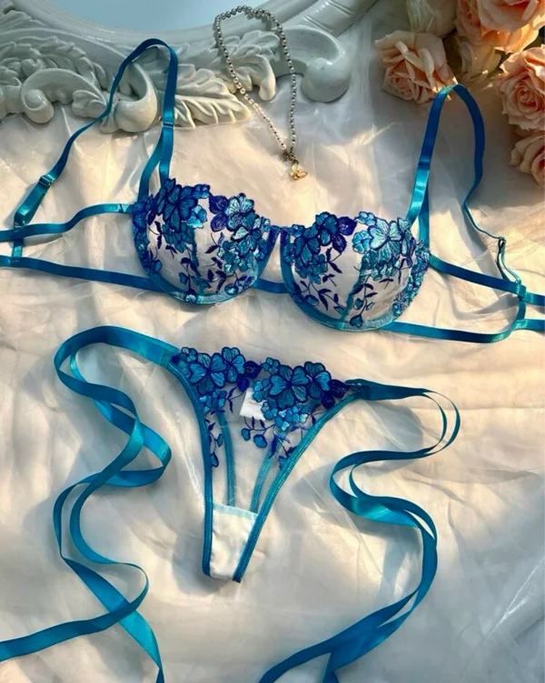 Blue Lingerie