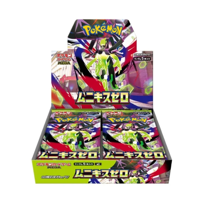 Munikis Zero Nihil Zero MEGA Booster Box Pokémon Card Game